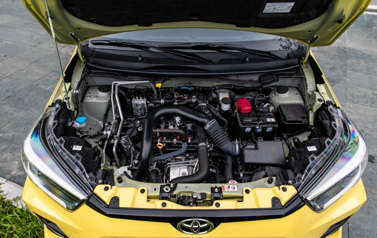 Động cơ dung tích 1.0L được sử dụng trên Toyota Raize