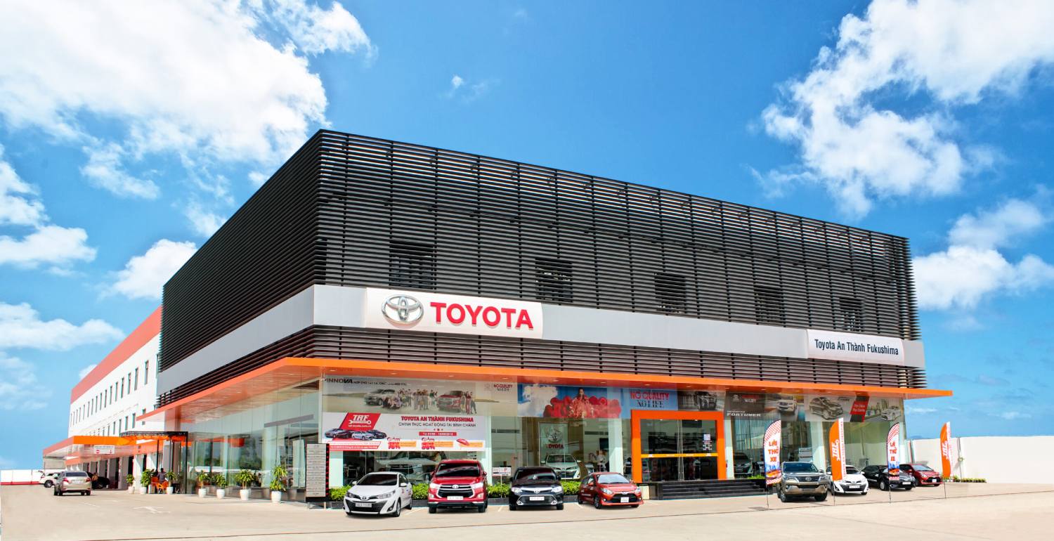Toyota An Thành Fukushima - TAF là đại lý chính hãng của Toyota Motor Việt Nam (TMV)