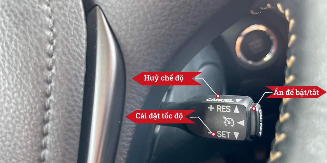 Thái Lớn hướng dẫn sử dụng cần Cruise Control vô cùng đơn giản