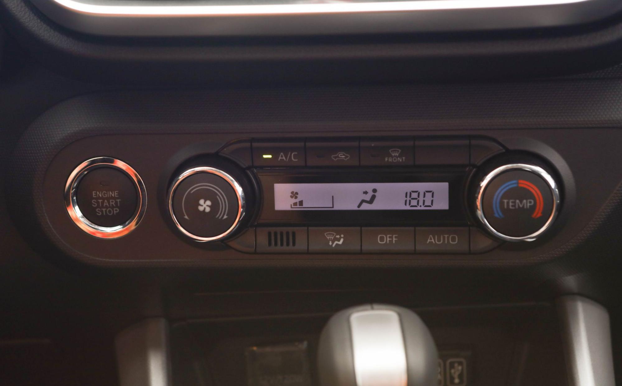 Hệ thống điều hòa tự động trên Toyota Raize 2023