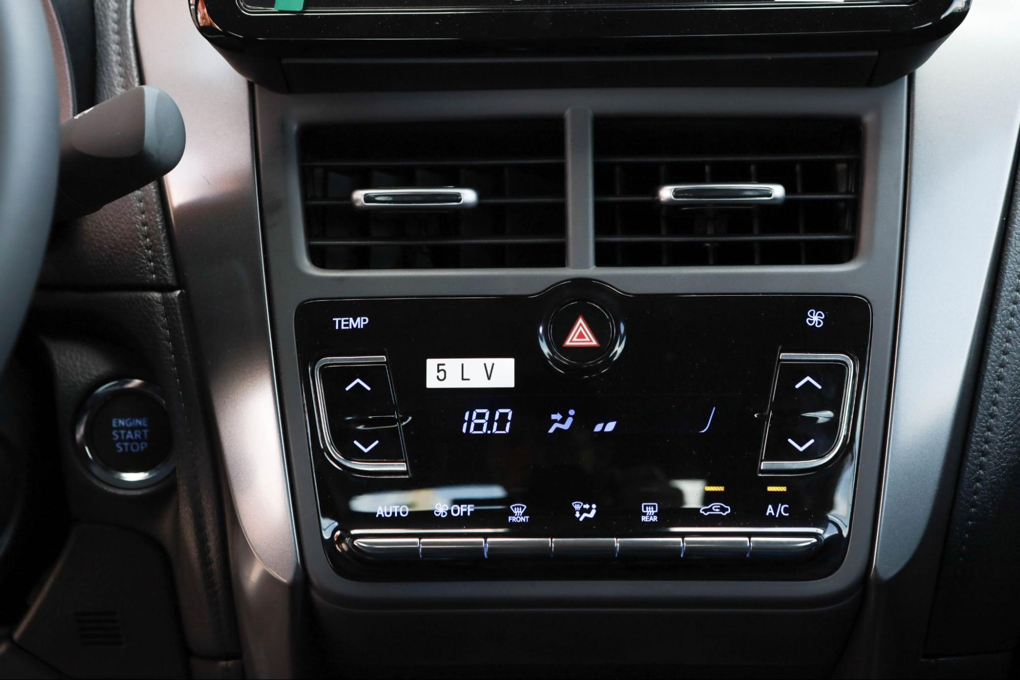 Hệ thống điều hòa tự động trên Toyota Vios 1.5G 2023